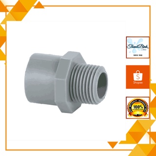 MĂNG SÔNG REN NGOÀI 48/ ĐẦU NỐI REN NGOÀI SIZE 48 MM- PVC NHỰA TIỀN PHONG PN10