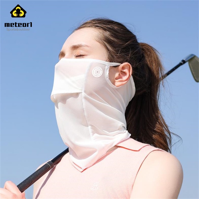 Khẩu Trang Chống Nắng Siêu Nhẹ Thoáng Khí Bảo Vệ Mặt Và Cổ Chất Lượng Cao