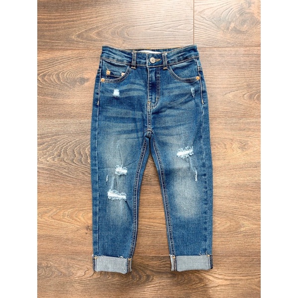 Quần bò cho bé 5-12 tuổi màu xanh,đen dáng skinny