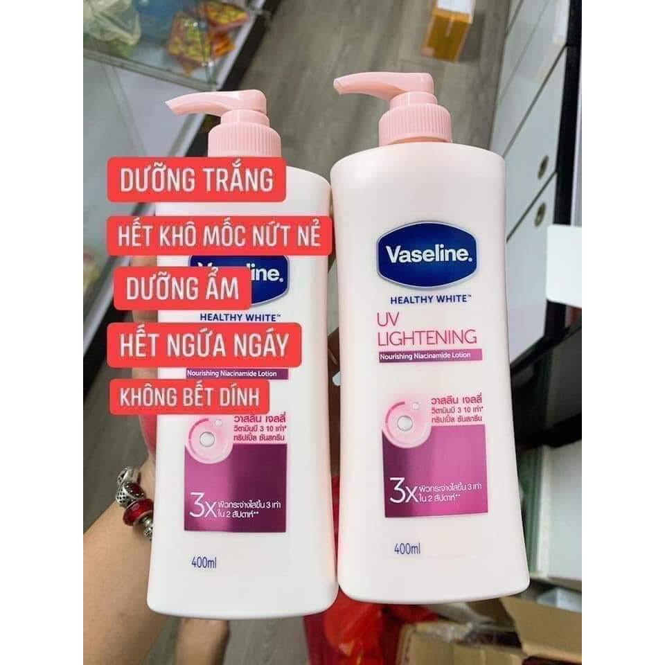 Dưỡng Thể Vaseline 3X 400ml