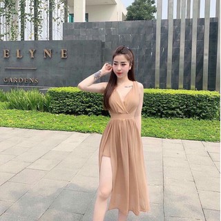 Đầm Maxi Cổ Tim Siêu Hot !!!