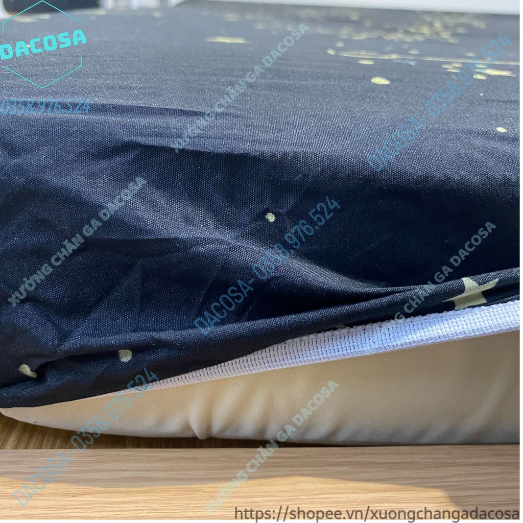 Ga trải giường cotton poly 1m6,1m8,drap giường hàn quốc nhập khẩu chính hãng DACOSA miễn phí bo chun | BigBuy360 - bigbuy360.vn