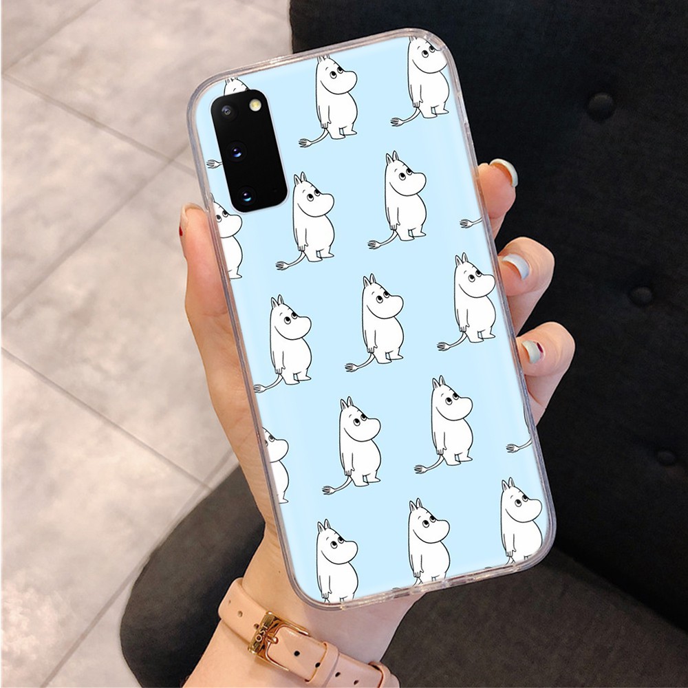 Ốp Điện Thoại Trong Suốt Hình Hà Mã Moomin Cho OPPO Reno 2Z 6 5 4F 6Z 5F 4Z 3 4 5Z 2F Lite Pro SE