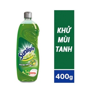 Nước Rửa Chén Sunlight Trà Xanh 400g