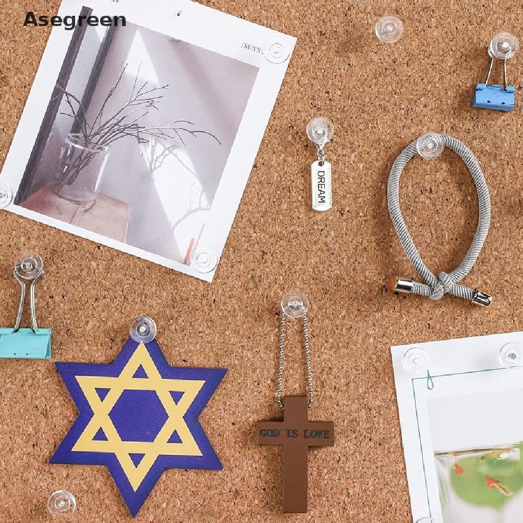 Set 50 Ghim Bản Đồ Trong Suốt Nhiều Kiểu Dáng Dùng Trang Trí