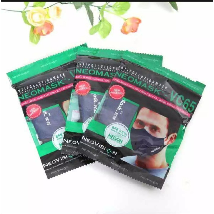 Khẩu trang than hoạt tính NeoVision-NeoMask VC65 | BigBuy360 - bigbuy360.vn