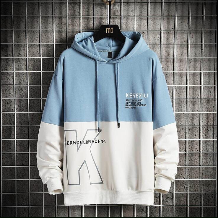 Nikafashion Áo Hoodie Nón Unisex Nam Nữ Chất Vải Nỉ Freesize 1 kích cỡ Form Dáng Rộng Dưới 65kg Mặc Đẹp HÌNH CHỮ.K | BigBuy360 - bigbuy360.vn