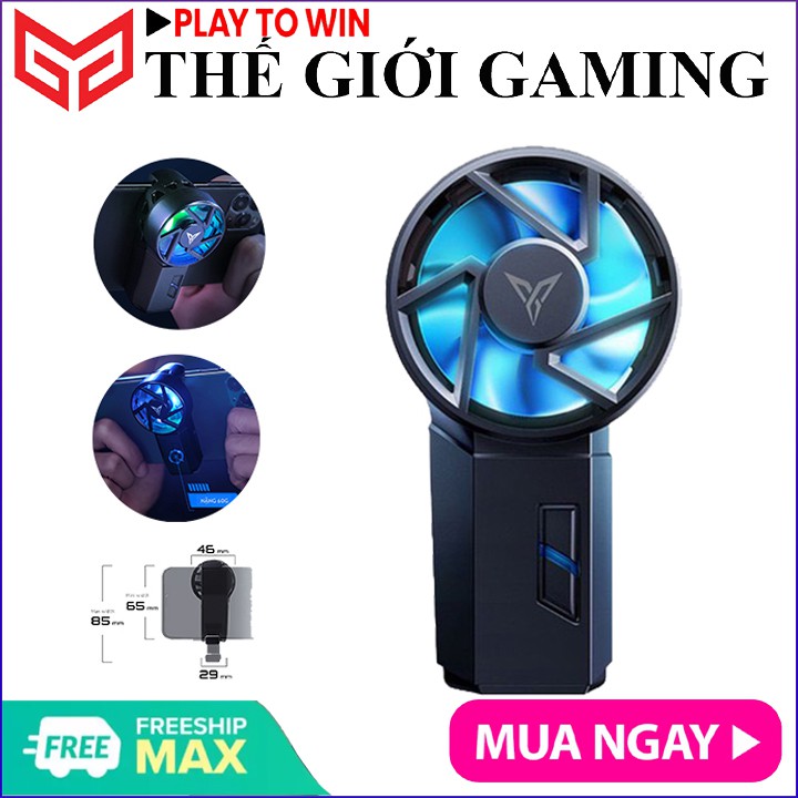 Flydigi Wasp Wing Pro | Quạt tản nhiệt sò lạnh làm mát cực nhanh, Led RGB siêu ngầu, Dual Cooling tản nhiệt 2 chế độ