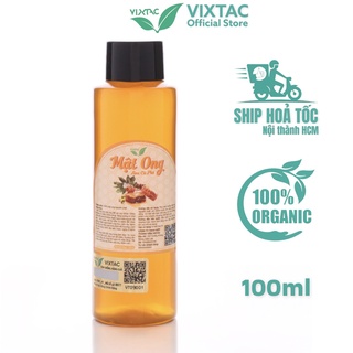 Mật ong sạch nguyên chất hoa cà phê vixtac organic 100ml