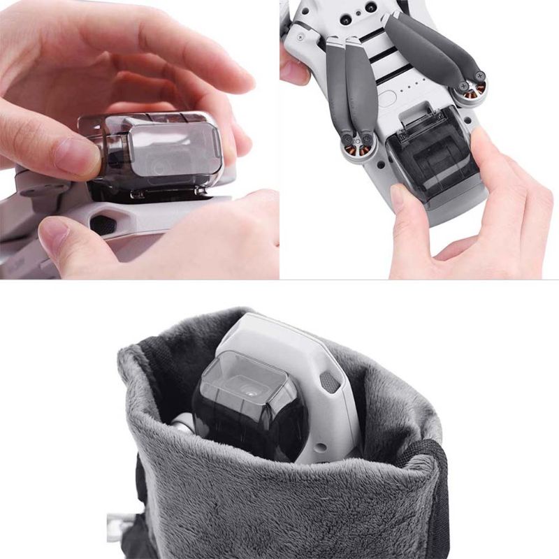 Vỏ Bảo Vệ Chống Bụi Chống Trầy Cho Lens Drone Mavic Mi