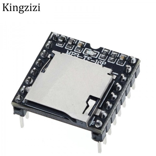 Mô Đun Máy Nghe Nhạc MP3 mini MP3 Hỗ Trợ Thẻ TF U-disk IO/ad Cho Arduino DIY