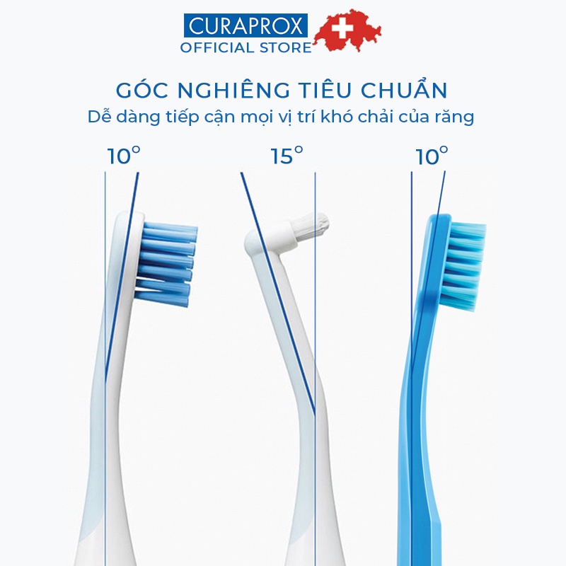 Bàn chải răng siêu mềm Curaprox CS 5460 Ultra Soft Thụy Sỹ