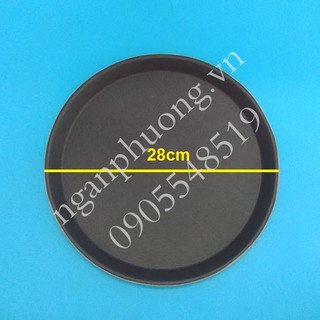 KHAY TRÒN 28CM CHỐNG TRƯỢT KHI BƯNG BÊ