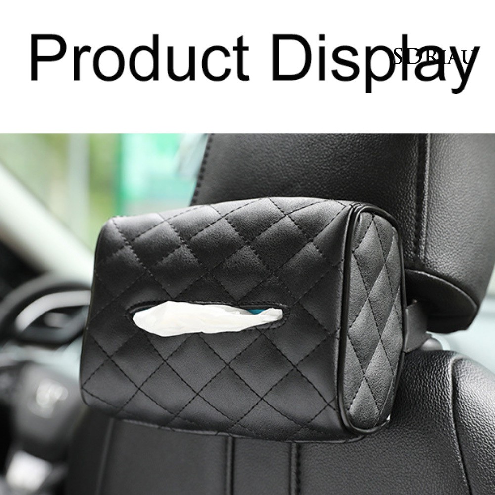 Hộp Đựng Khăn Giấy Bằng Da Sử Dụng Trên Xe Hơi