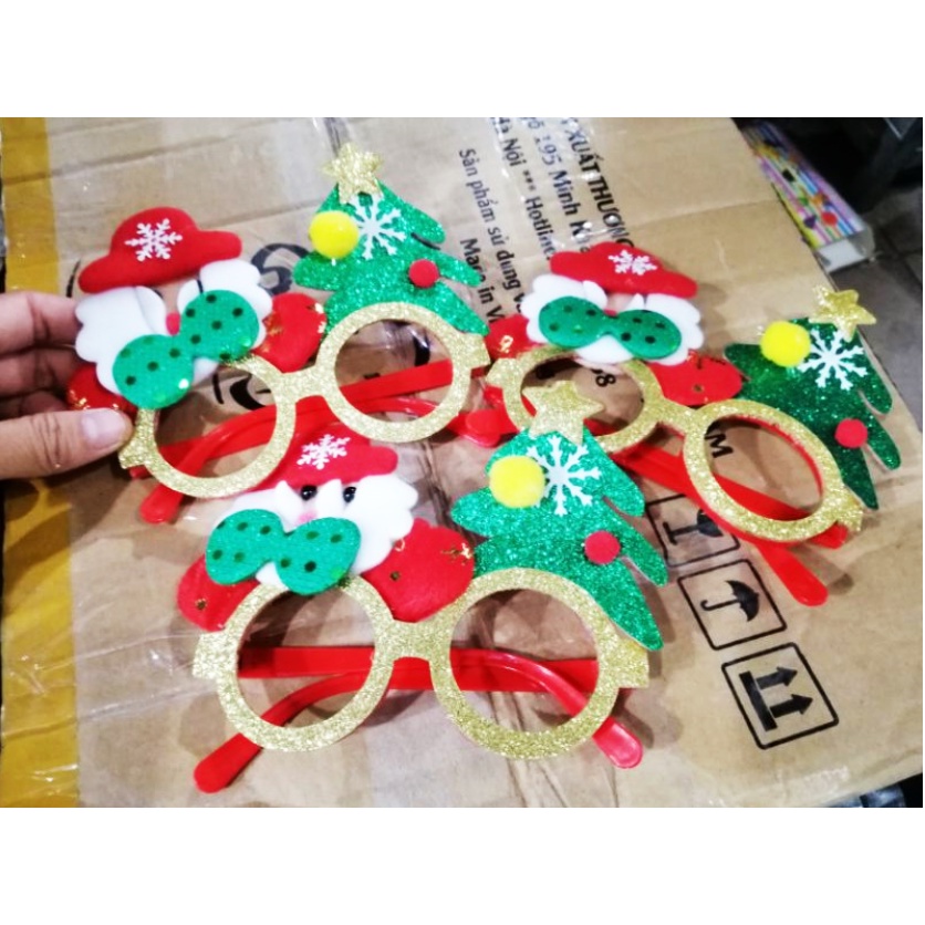 Mắt Kính Noel Cho Bé Đủ Kiểu Siêu Cute Chọn Ngẫu Nhiên