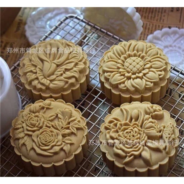 Khuôn trung thu 4 mặt( mẫu 9)
