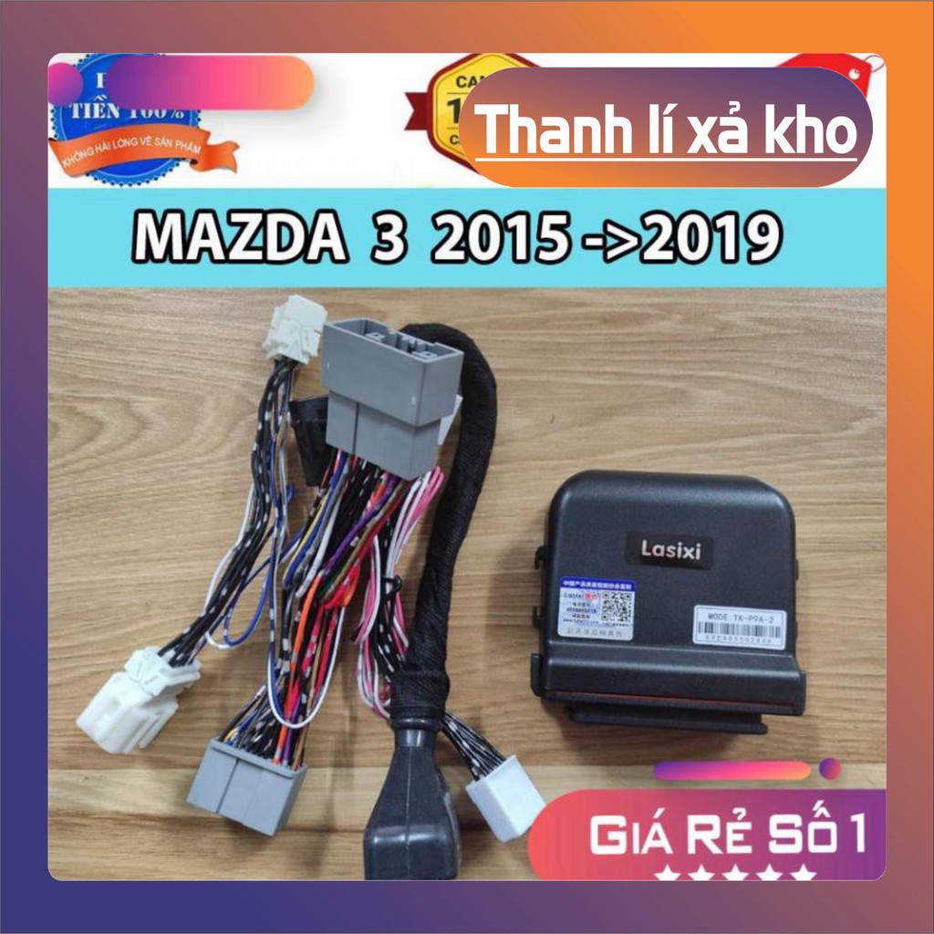 Tự Động Gập Gương Và Lên Xuống Kính Xe Mazda 3 2015-2019 chuẩn hãng LASIXI