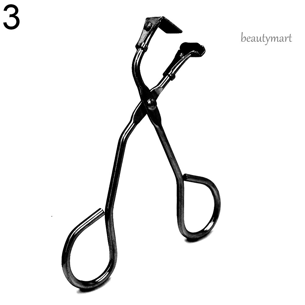 Dụng cụ kẹp bấm cong lông mi bằng thép không gỉ nhỏ gọn tiện lợi HTZ