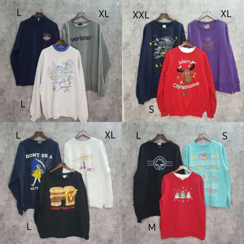 [2hand] ÁO SWEATER MỸ 2HAND - CHỌN MẪU