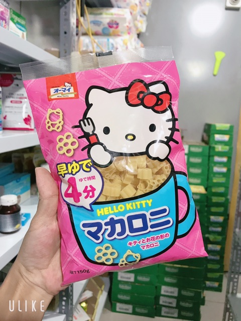 MÌ NUI HELLO KITTY 150GR NHẬT BẢN CHO BÉ