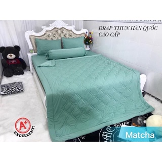 Bộ ga gối thun lạnh hàn quốc m6 hoặc m4 20cm