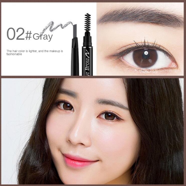 (Hàng Mới Về) Bút Chì Kẻ Lông Mày Hai Đầu Kháng Nước Chống Mồ Hôi Lâu Trôi Không Nhòe Cho Người Mới Bắt Đầu | BigBuy360 - bigbuy360.vn