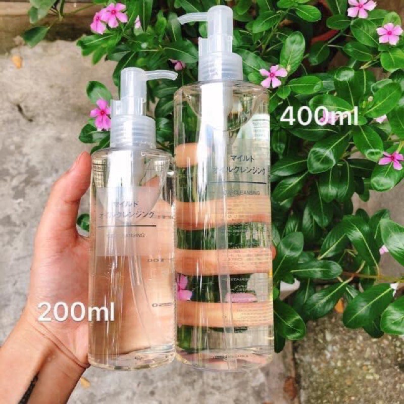 Dầu tẩy trang muiji Nhật bản 200ml hàng chính hãng