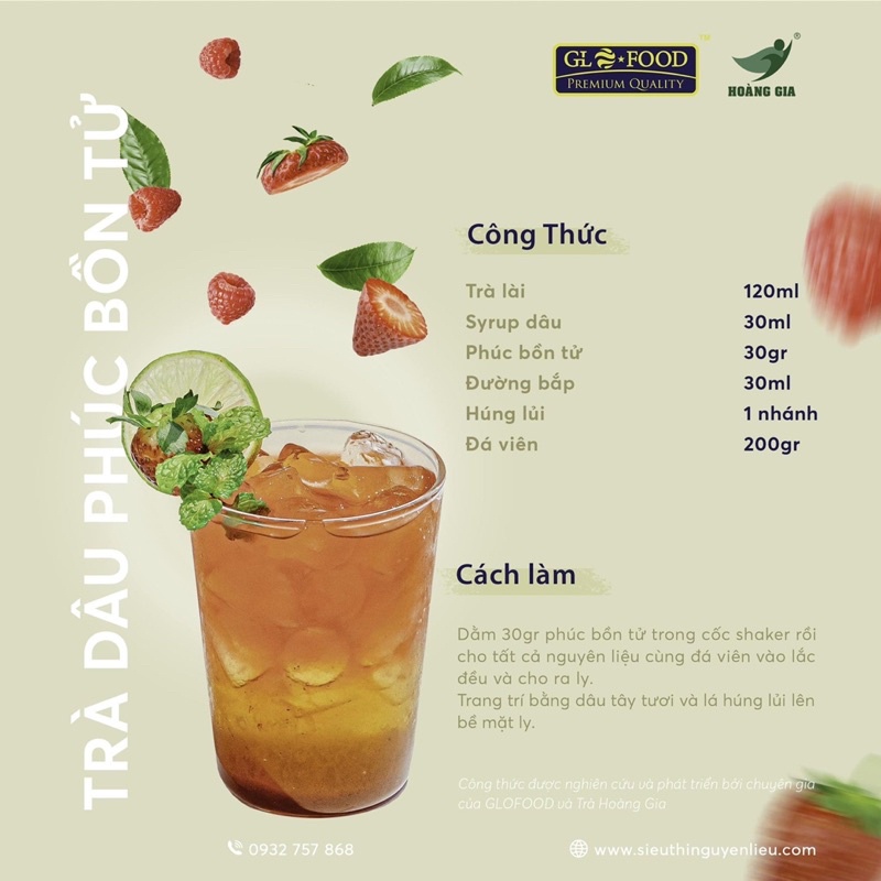 Lục Trà Lài Hoàng Gia - Pha trà trái cây (pha trà mãng cầu cực ngon)