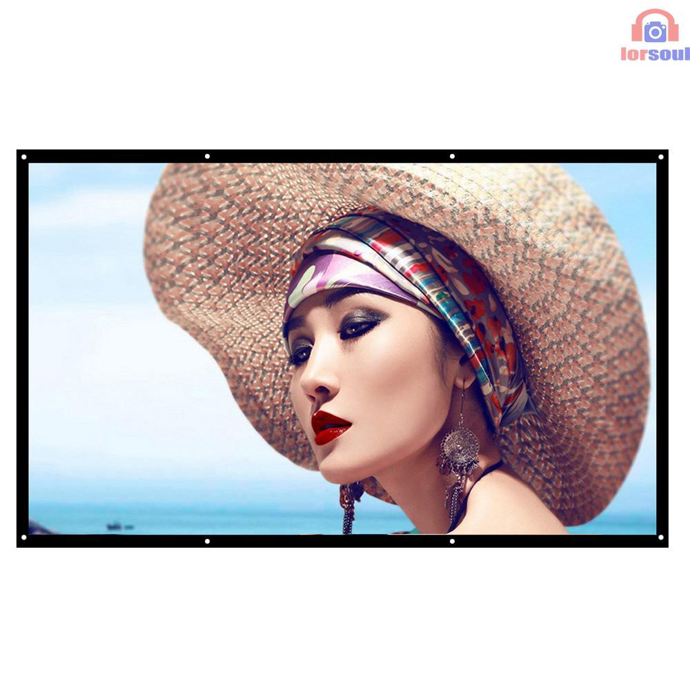 Màn Hình Máy Chiếu Treo Tường H120 120 "Hd 16: 9 120 Inch