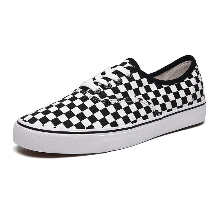 (Sale Cực Sốc) Giày Lười CARO⭐FREESHIP⭐Giày Vải Sọc Caro-Nam Nữ Unisex phong cách Hàn Quốc | BigBuy360 - bigbuy360.vn