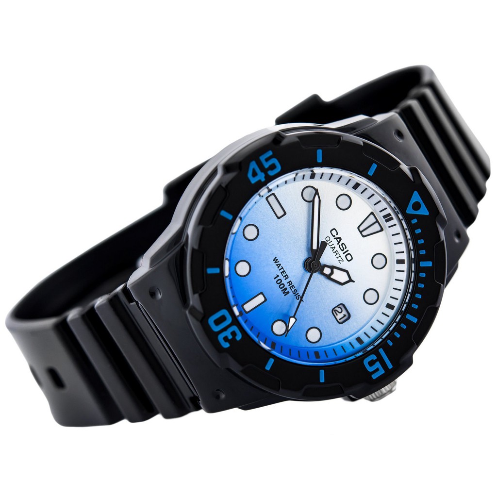 Đồng hồ nữ dây nhựa Casio chính hãng Anh Khuê LRW-200H-2EVDR (34mm)