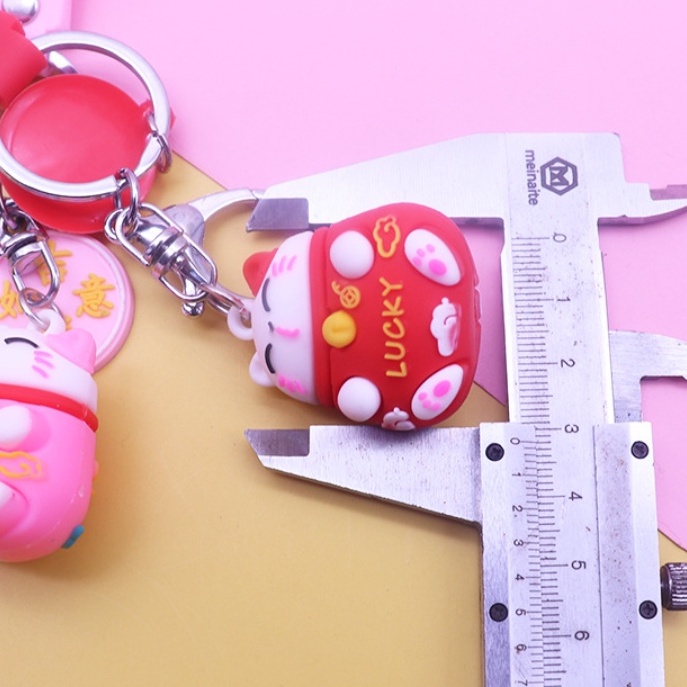 Móc khoá mèo thần tài may mắn 💜 Molang shop 💜