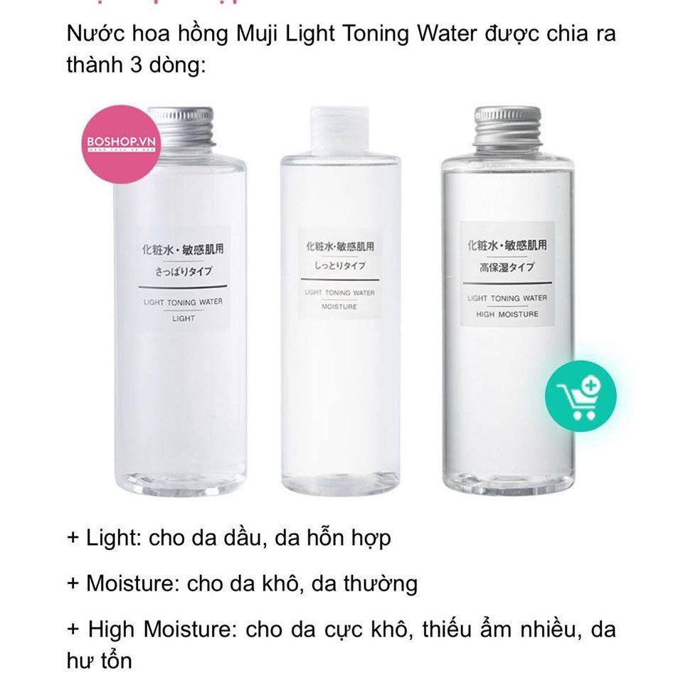 NƯỚC HOA HỒNG MUJI 200ML | BigBuy360 - bigbuy360.vn