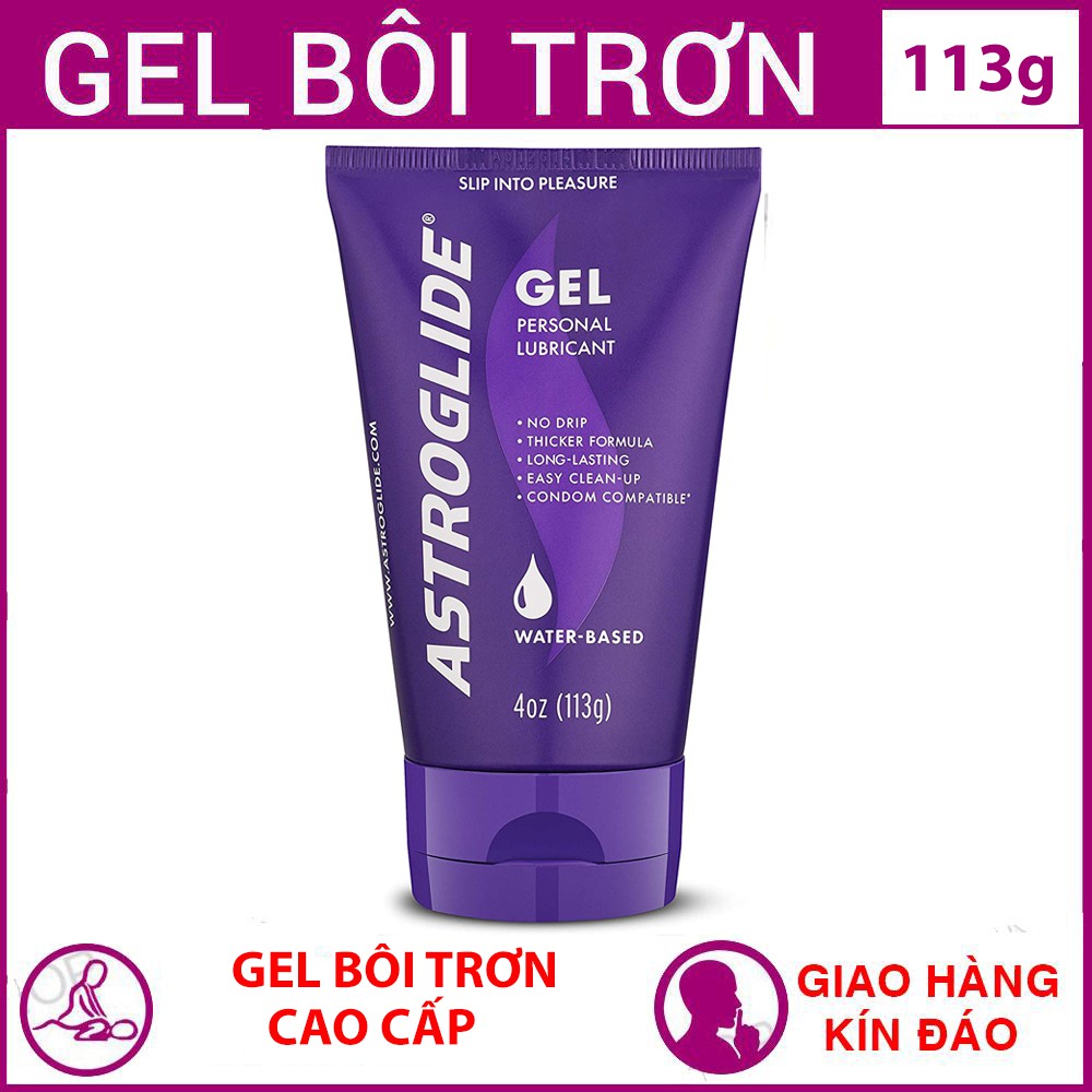 Gel bôi trơn Astroglide gốc nước nhập Mỹ cao cấp