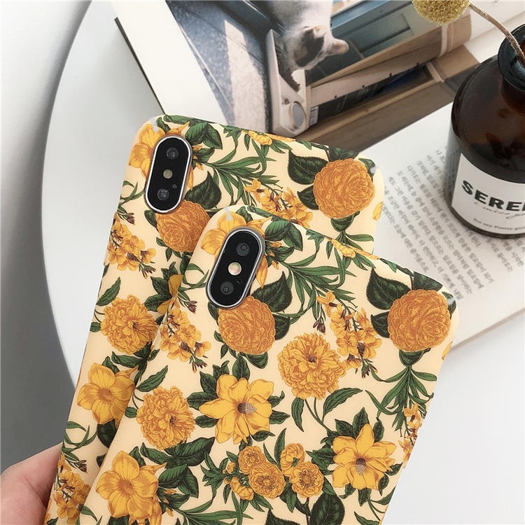 ỐP, Ốp lưng iphone Hoa vàng Vintage 5/5s/6/6plus/6s/6s plus/6/7/7plus/8/8plus/x/xs/xs max/11/11 pro/11 promax/samsung HÀ