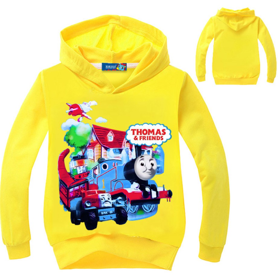 Áo Hoodie In Hình Hoạt Hình Thomas Cho Bé Trai