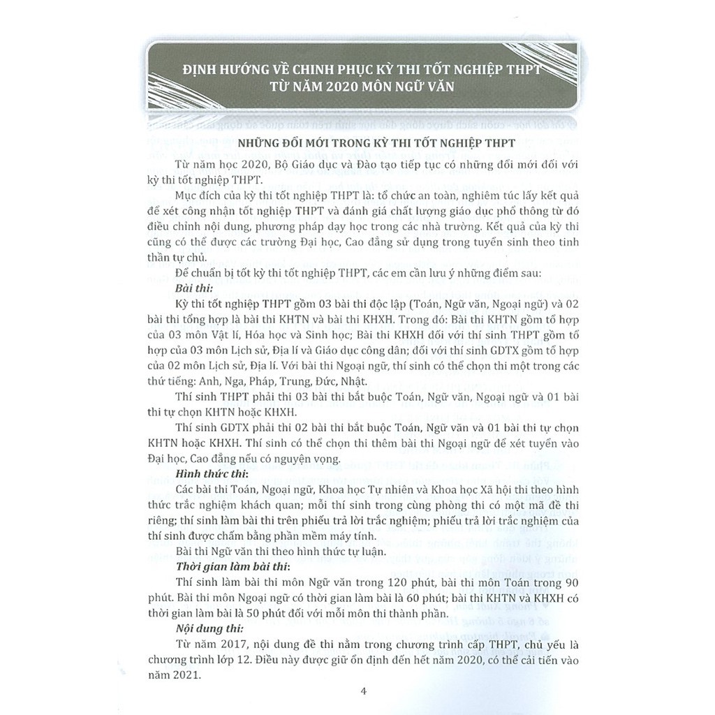 Sách - Trọng Tâm Kiến Thức Và Phát Triển Năng Lực Môn Ngữ Văn - Chìa Khóa Chinh Phục Kì Thi Tốt Nghiệp THPT | BigBuy360 - bigbuy360.vn