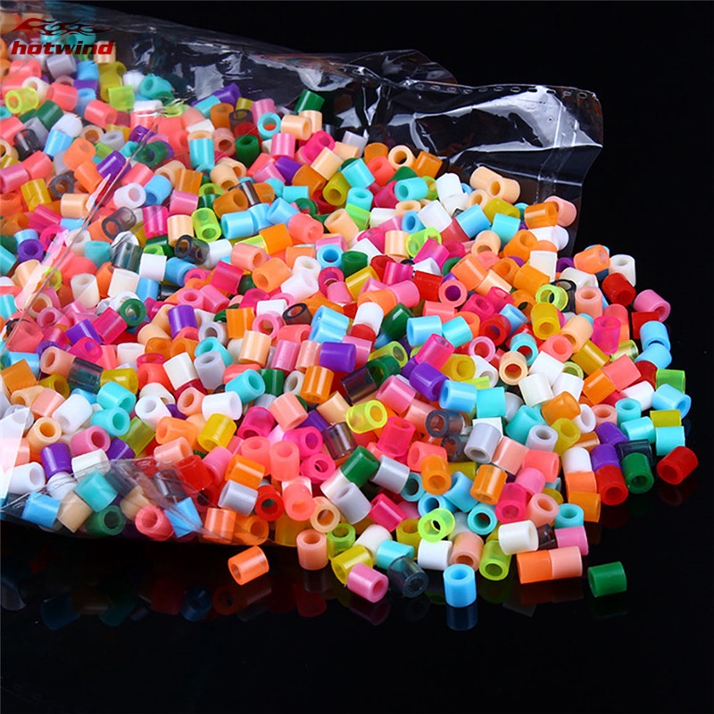 Bộ 1000 Hạt Đậu Nhựa Mềm Nhiều Màu Sắc Cho Bé