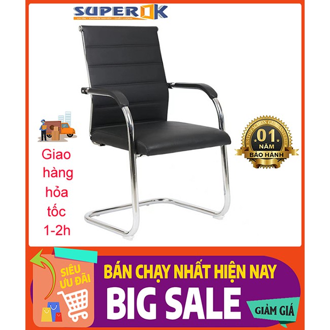 Ghế văn phòng chân quỳ da cao cấp Super Ok - mã ghế CQ8