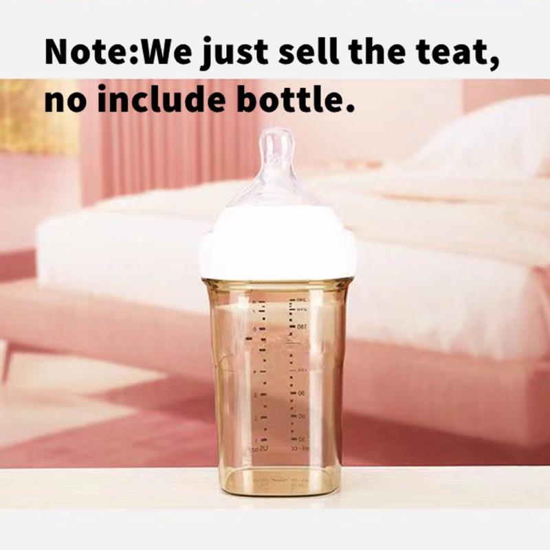 2 miếng silicone che núm vú trên cùng Phụ kiện cốc cho bé bú bình vuông 150ml / 240ml / 330ml
