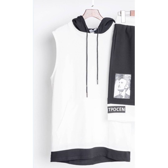 Áo thun unisex DA36, áo thun hoodied nam nữ KDS ba lỗ độc đáo, cá tính