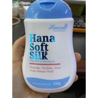 dung dịch vệ sinh phụ nữ hana shoft silk