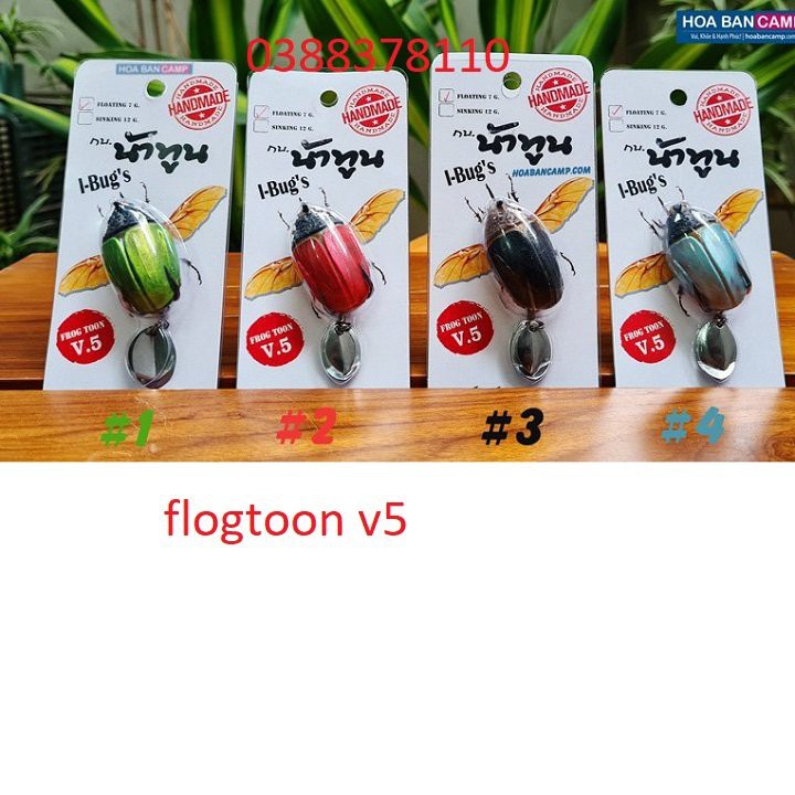 Mồi Câu Cá, Mồi Flogtoon V5, Siêu Phẩm flogtoon V5, Mồi Lure Câu Cá - MG 3