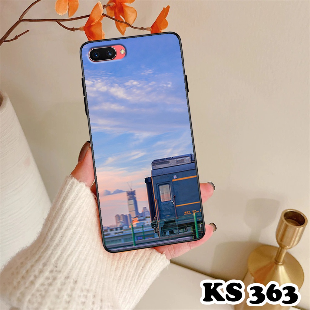 Ốp lưng Oppo A3s - Realme C2 - Ốp Oppo in hình Phong cảnh ban đêm - Chất liệu TPU cao cấp