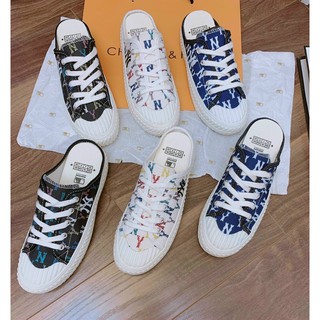 Sục NY  họa tiết ❤️full bill + box❤️ Sục 𝐌𝐋𝐁 đạp gót [ hàng chuẩn ]