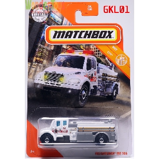 Xe mô hình Matchbox Freightliner M2 106 - MBX City - 2020 - GKL01 (Carded)