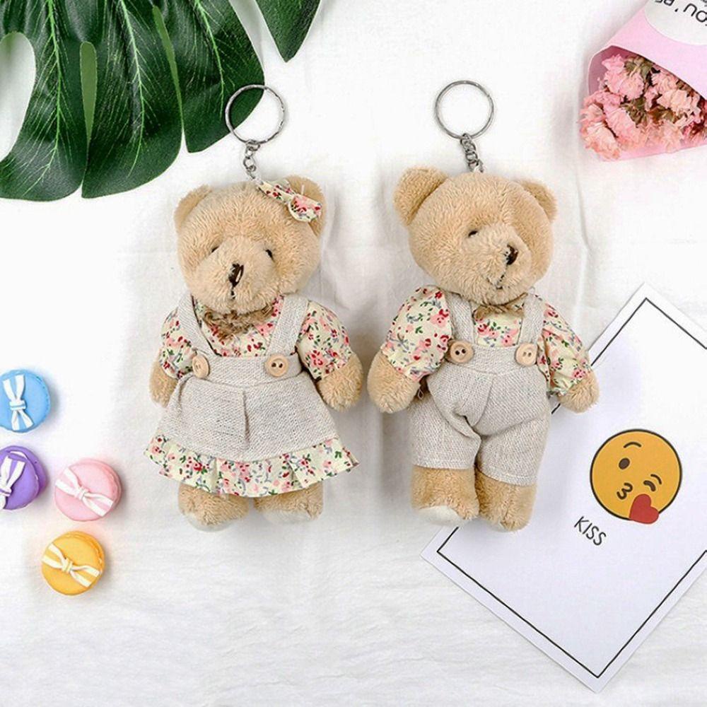 Móc Khóa Hình Thỏ Nhồi Bông Đáng Yêu