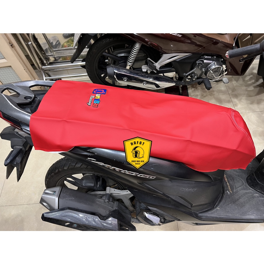 Da Yên Thêu Chữ Cao Cấp - Bọc Được Cho Tất Cả Các Dòng Xe Yamaha - Honda - Raider