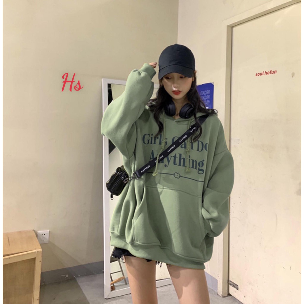 Áo hoodie Girls Can HSU0921