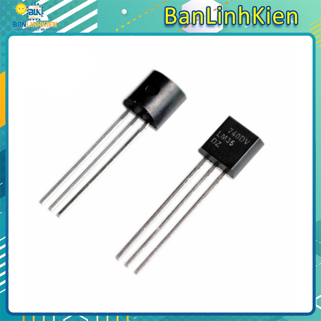 Cảm biến nhiệt độ LM35 To92 Loại Tốt | BigBuy360 - bigbuy360.vn